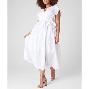 NWT Lane Bryant Faux Wrap Dress Sz 14